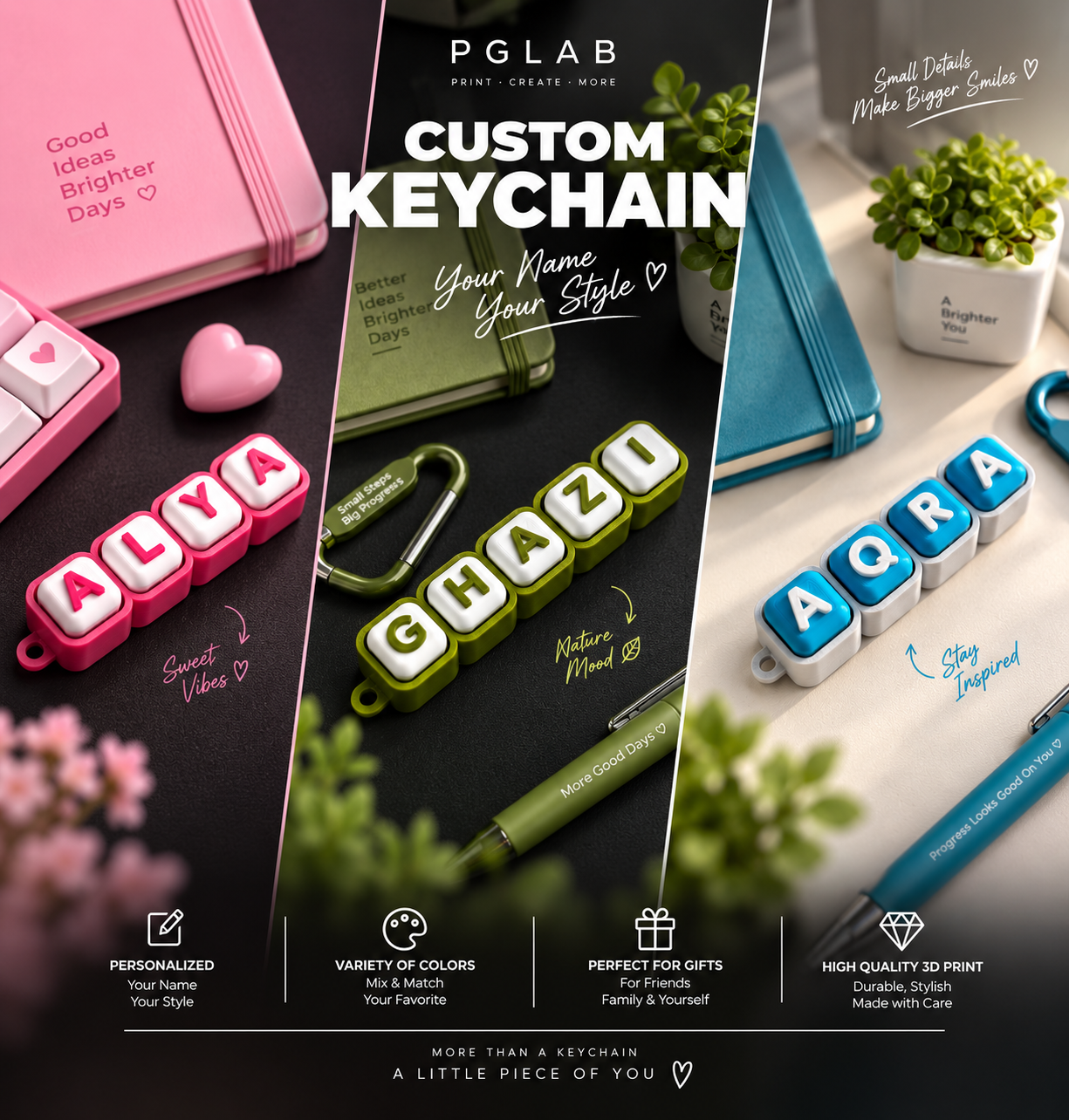 Custom Clicker Keychain
