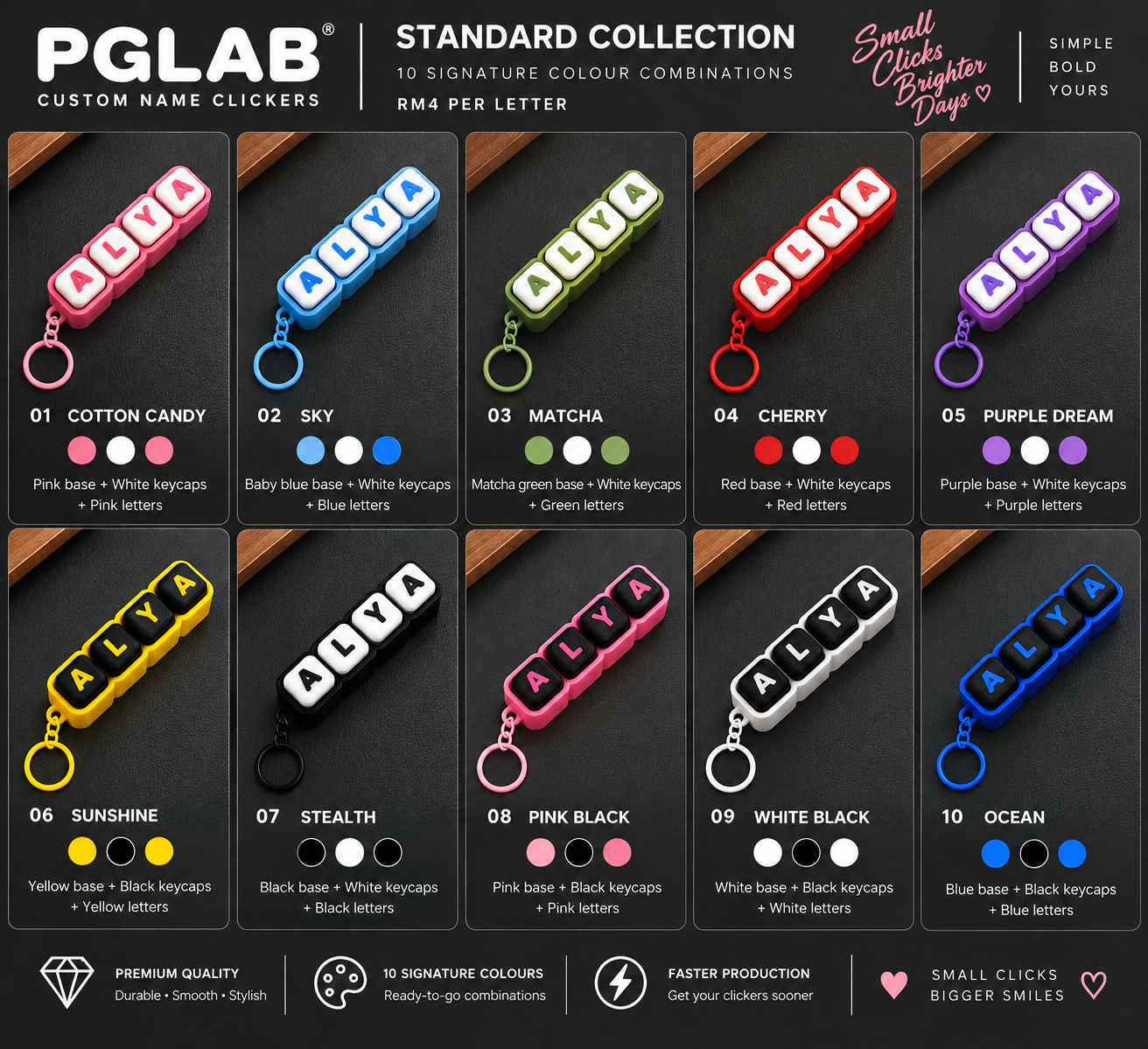 PGLAB colour collection